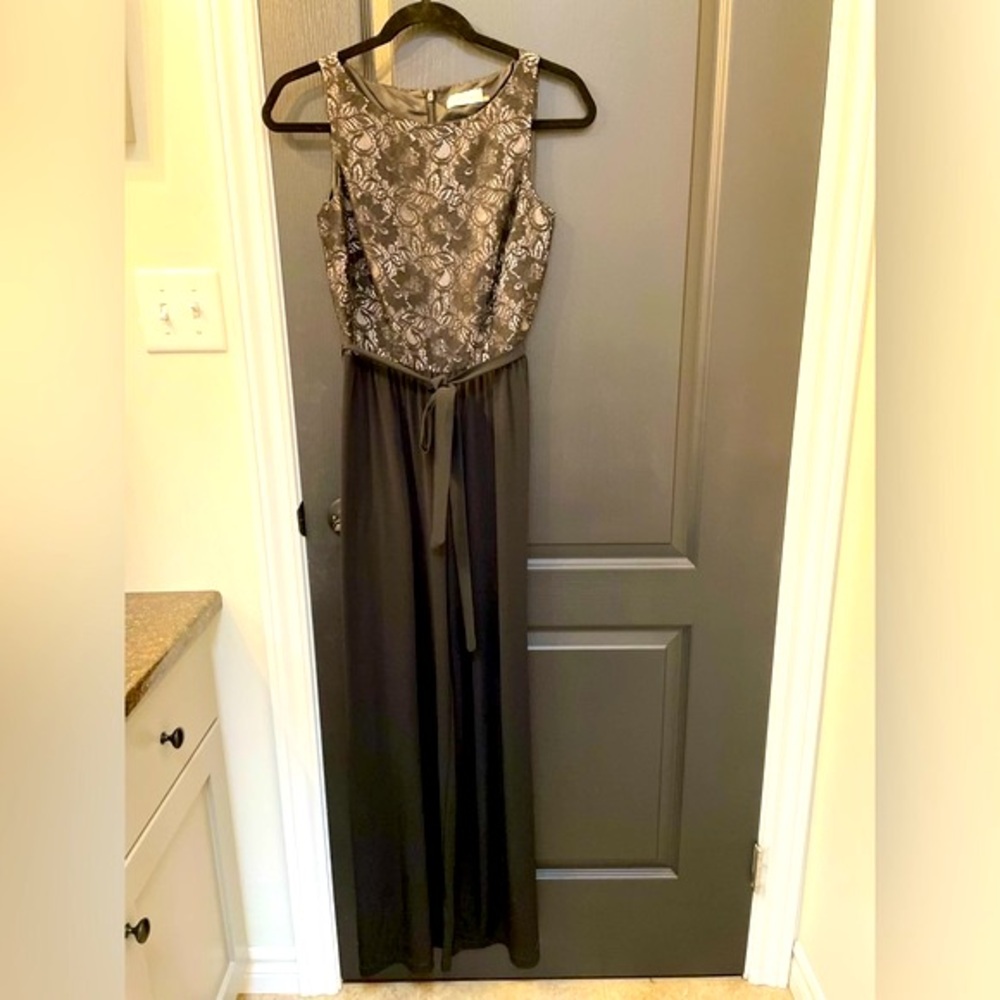 Calvin KleinJumpsuit. Lace top. Size 2